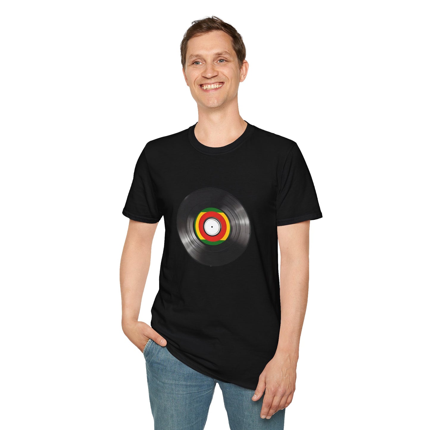 Reggae Vinyl T-Shirt | Unisex Softstyle