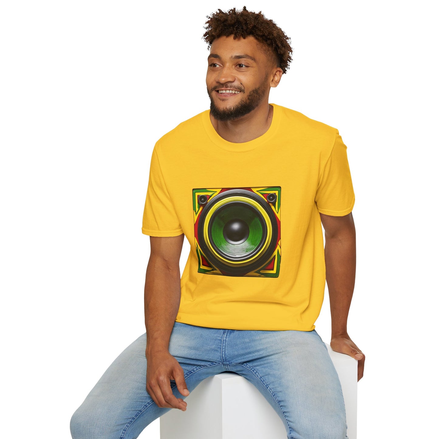 Reggae Speaker T-Shirt | Unisex Softstyle