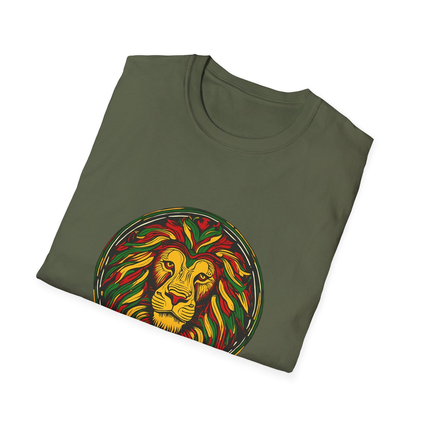 Lion Reggae T-Shirt | Unisex Softstyle