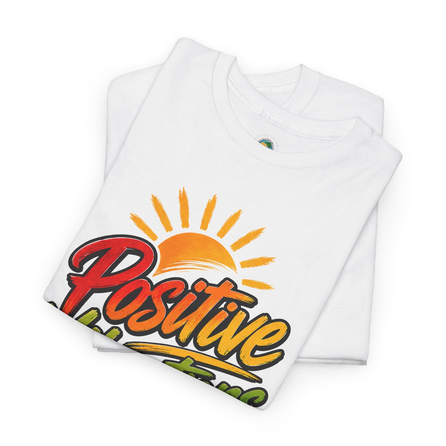 Positive Vibrations Tee — Retro Sunshine Graphic T-Shirt