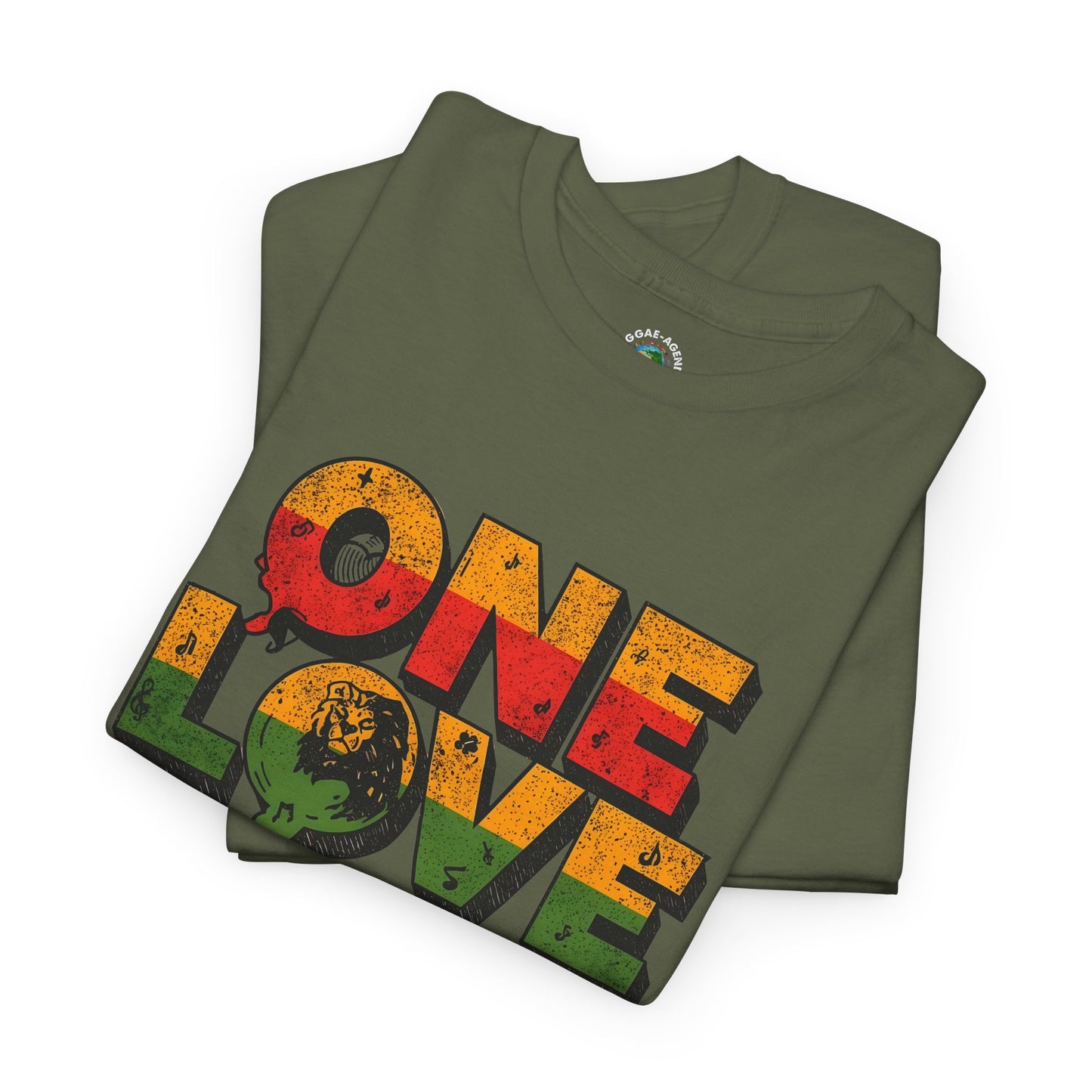 One Love T‑Shirt — Rasta Reggae Graphic Tee