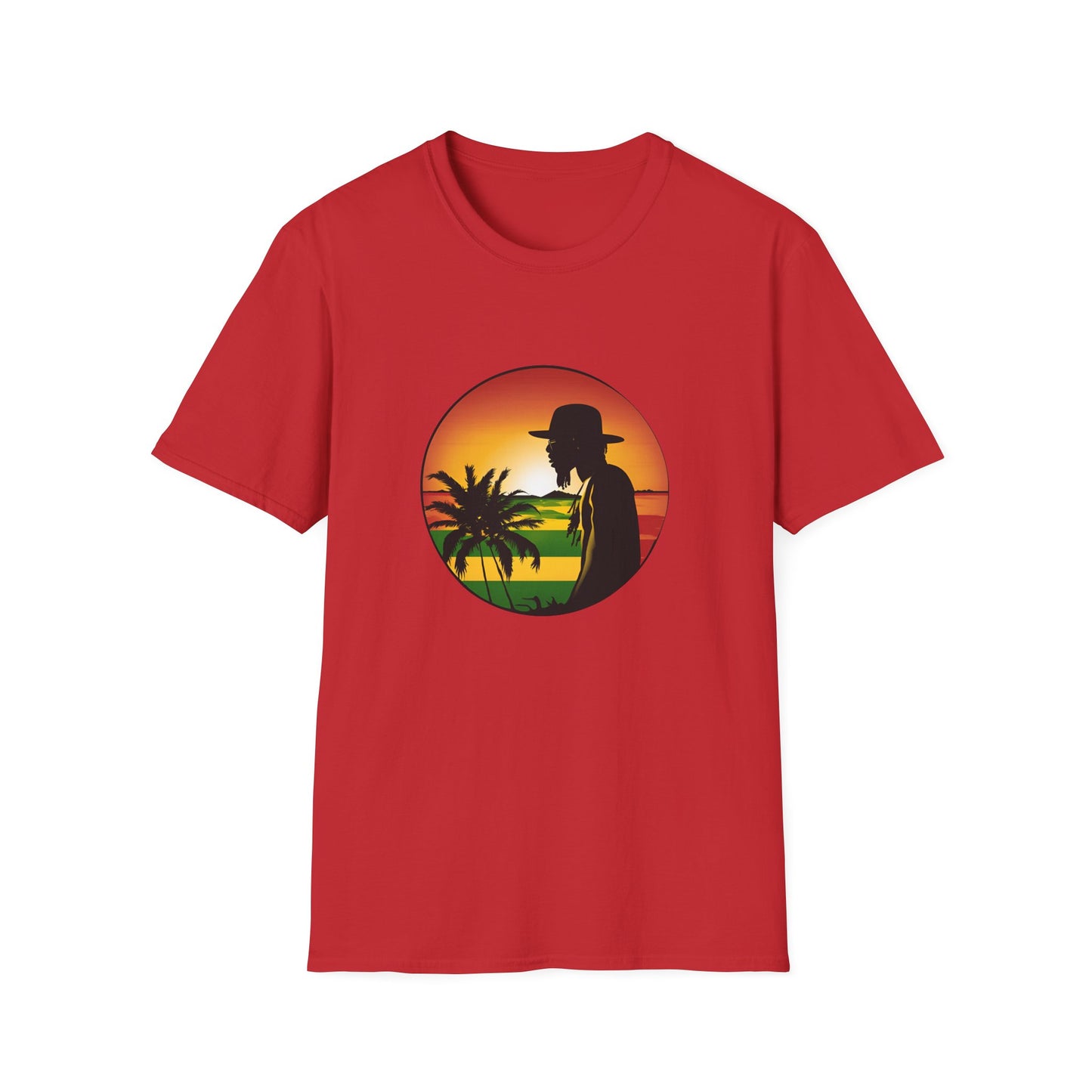 Sunset Reggae T-Shirt | Unisex Softstyle