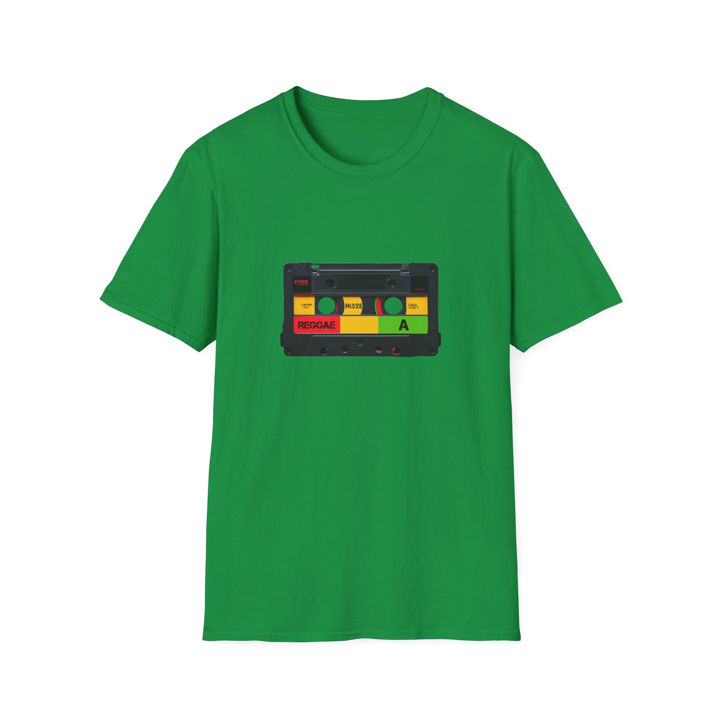 Cassette Tape Reggae T-Shirt | Unisex Softstyle