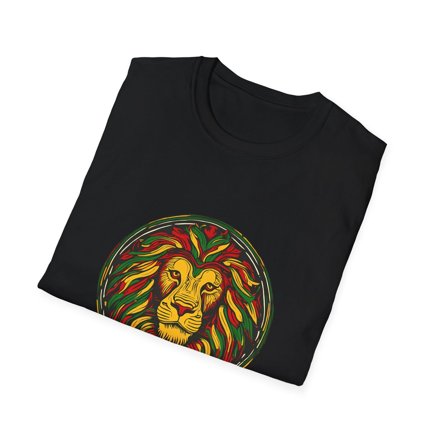 Lion Reggae T-Shirt | Unisex Softstyle