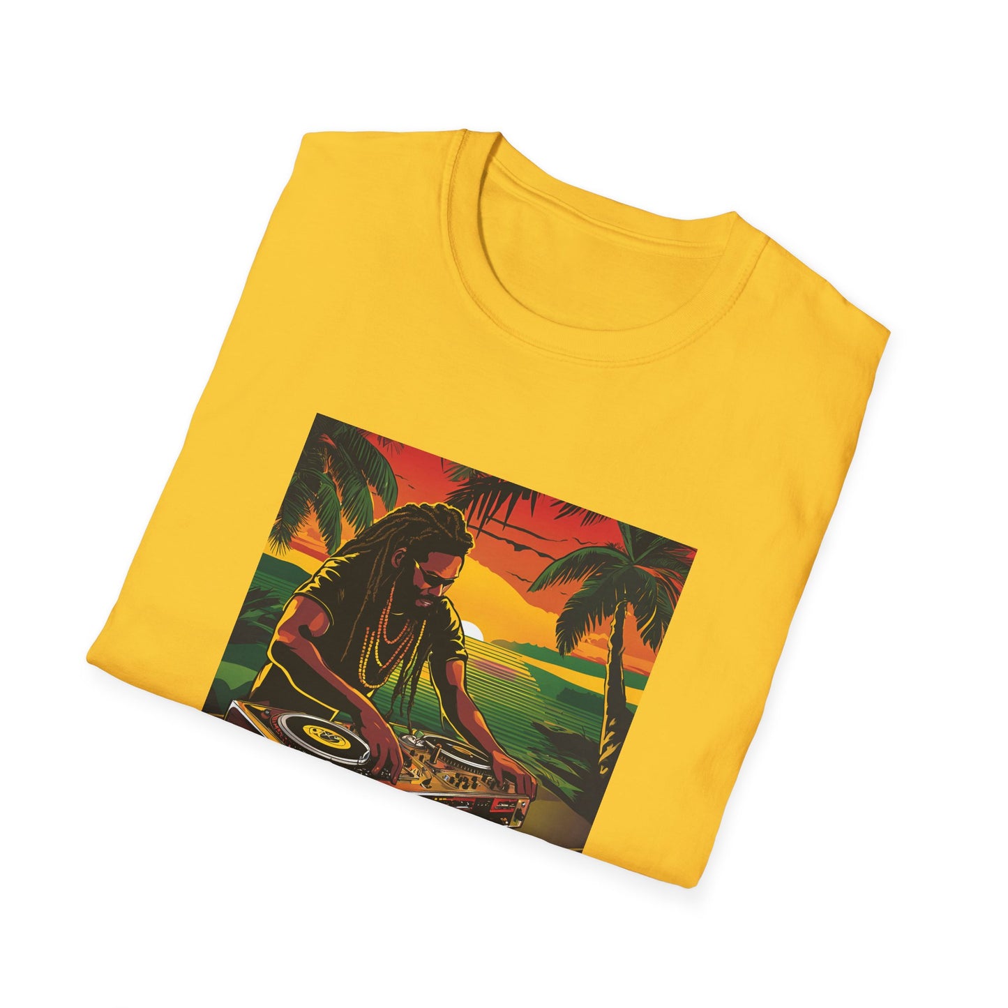 Reggae DJ Beach Unisex T-Shirt