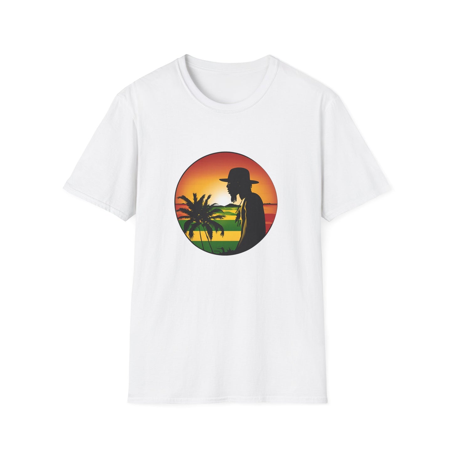 Sunset Reggae T-Shirt | Unisex Softstyle