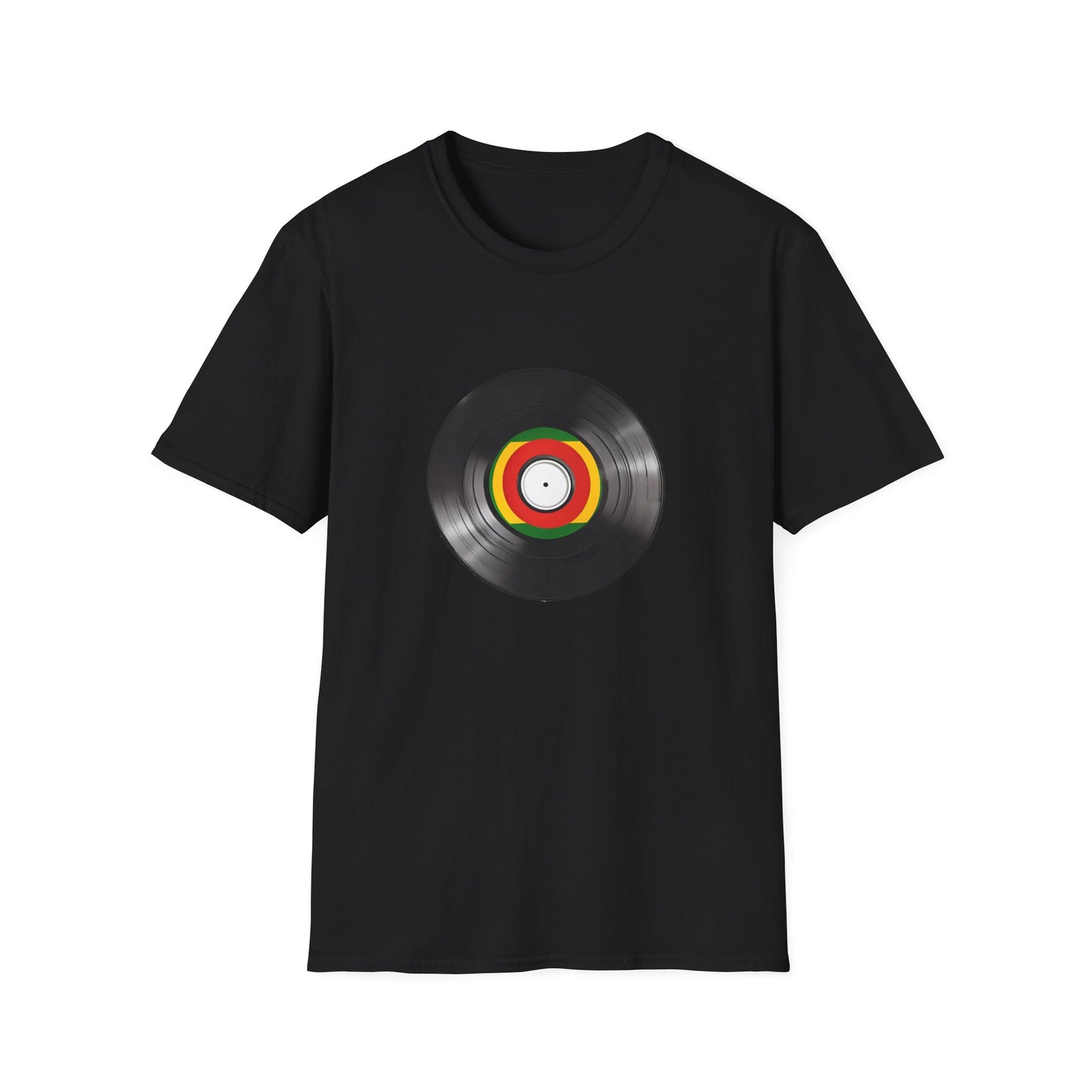 Reggae Vinyl T-Shirt | Unisex Softstyle