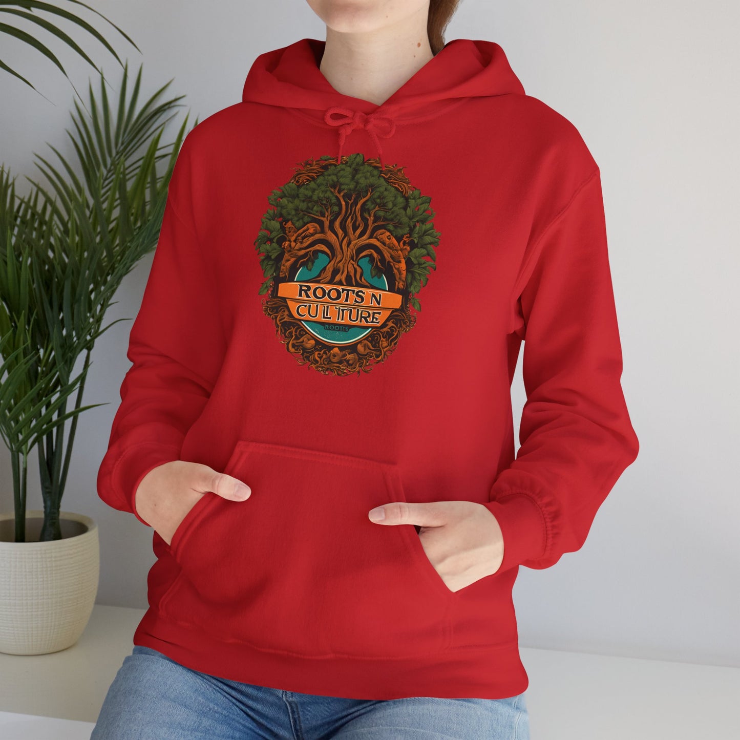 Roots & Culture Hooded Sweatshirt - Unisex Heavy Blend™