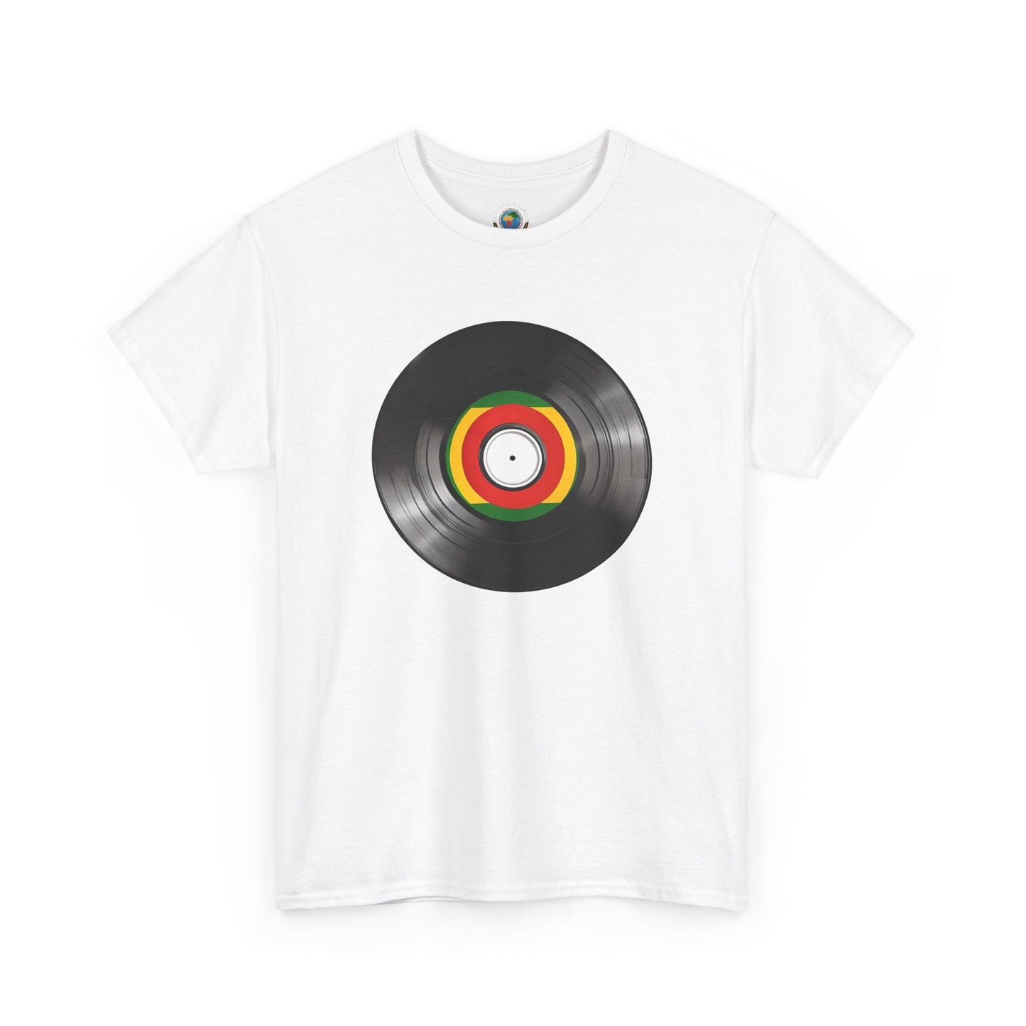 Vinyl Record Tee — Retro Music Record Graphic T-Shirt