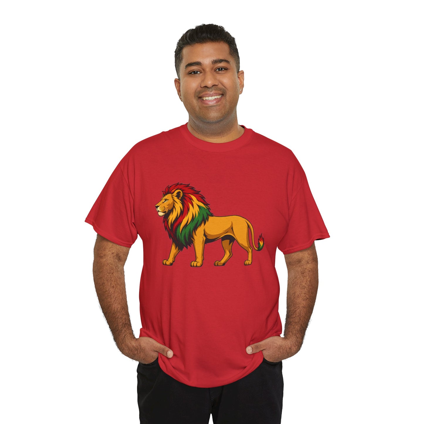 Rasta Mane Lion T-Shirt — Reggae Pride Graphic Tee