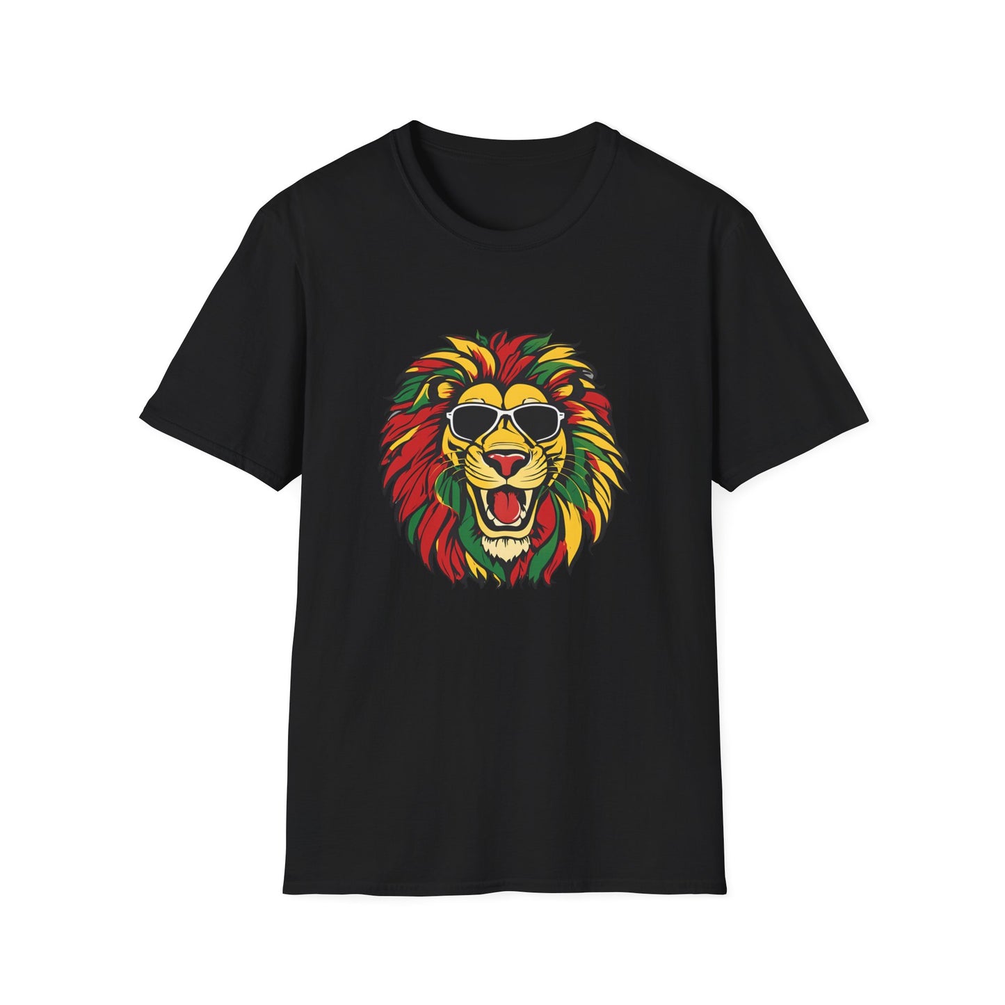 Reggae Lion T-Shirt | Unisex Softstyle