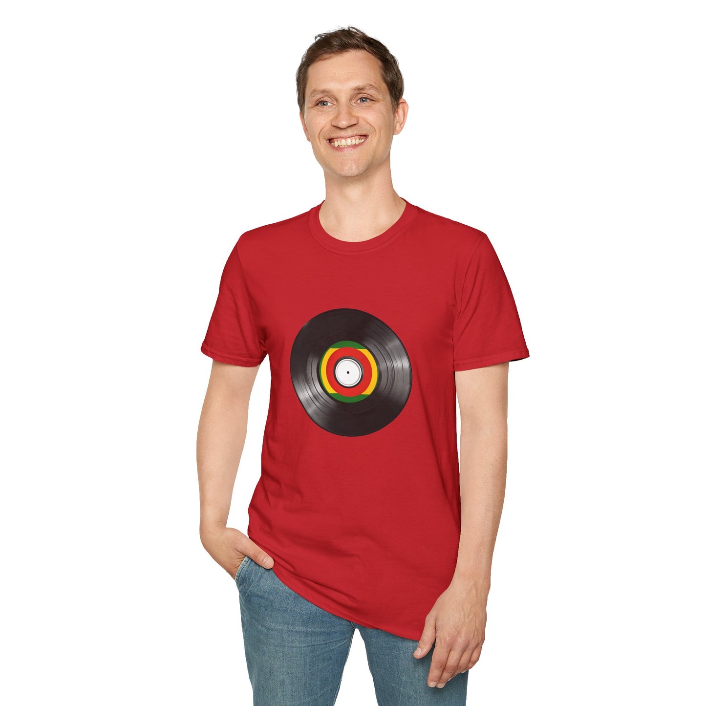 Reggae Vinyl T-Shirt | Unisex Softstyle