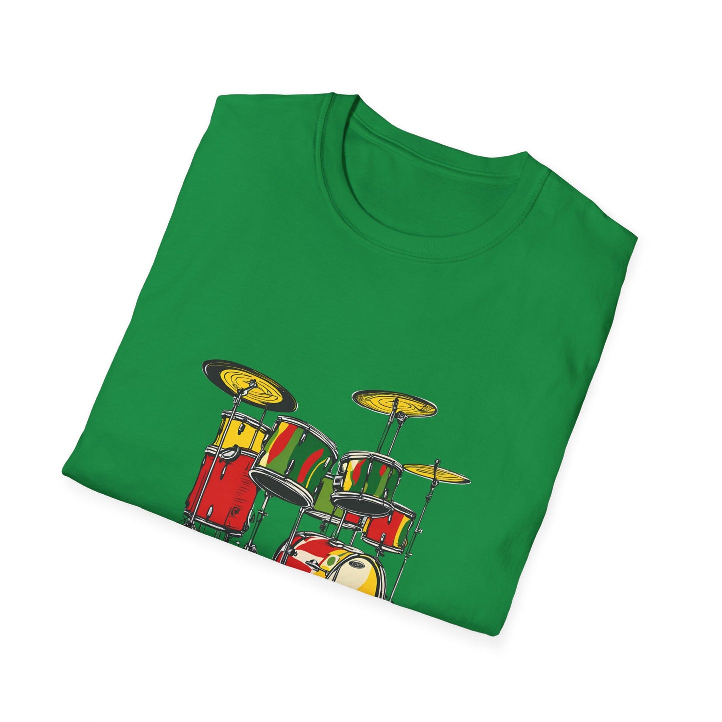 Reggae Drumkit T-Shirt | Softsyle Unisex