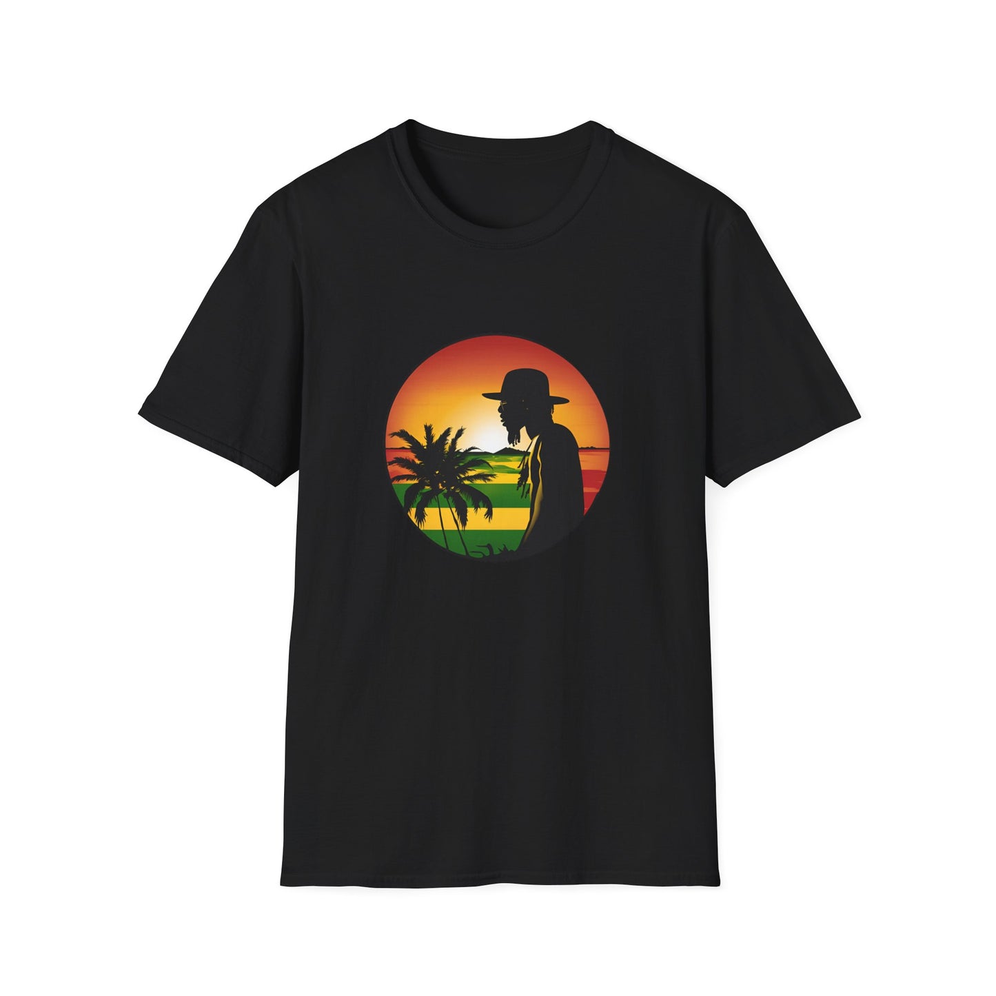 Sunset Reggae T-Shirt | Unisex Softstyle