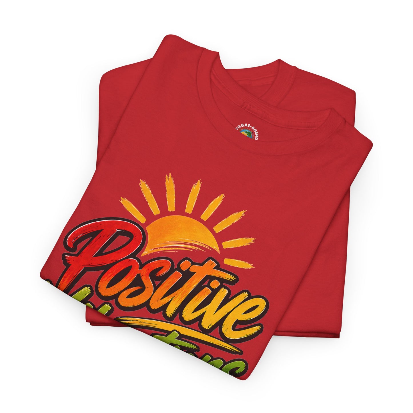 Positive Vibrations Tee — Retro Sunshine Graphic T-Shirt